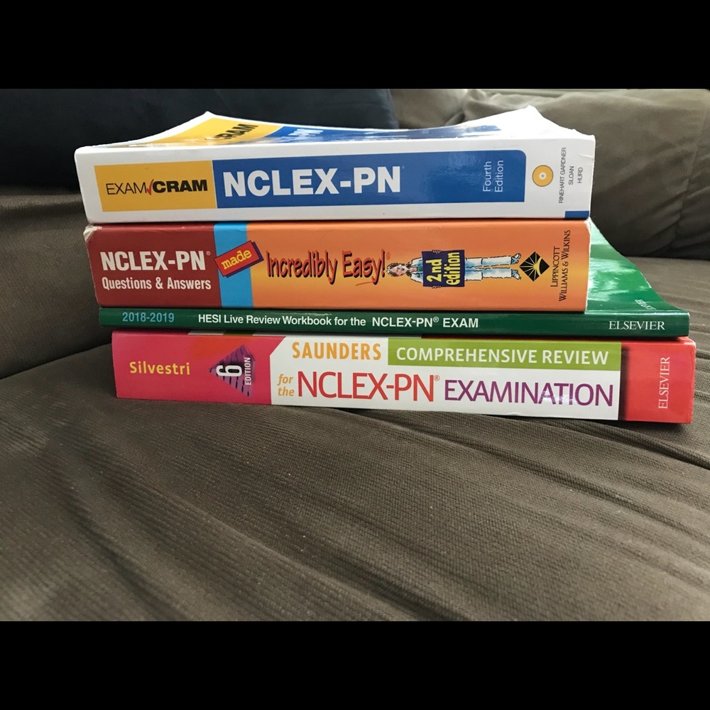 NCLEX PN books